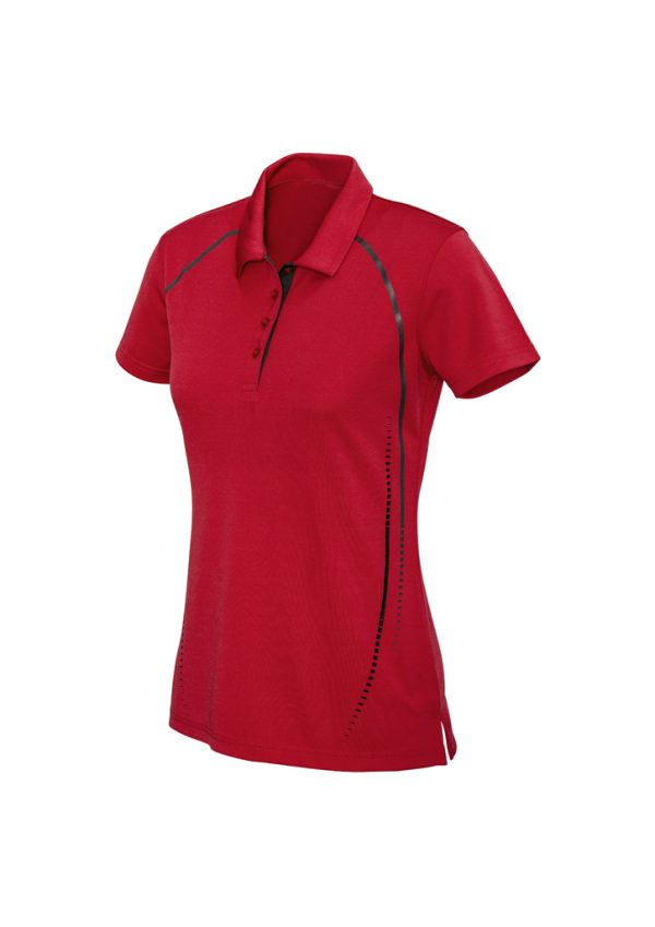 Womens Cyber Short Sleeve Polo - P604LS - Image 3