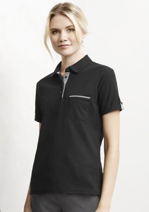Womens Edge Short Sleeve Polo - P305LS