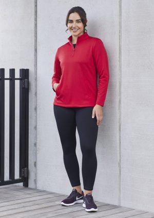 Womens Hype 1/4 Zip Pullover - SW301L