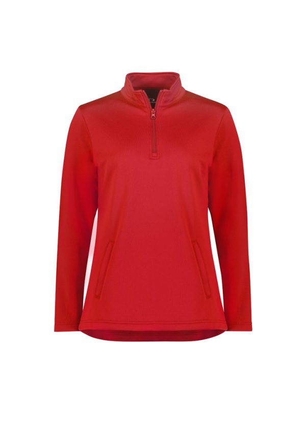 Womens Hype 1/4 Zip Pullover - SW301L - Image 4