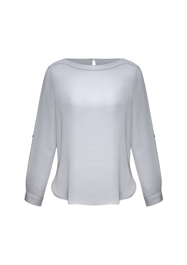 Womens Madison Boatneck Top - S828LL - Image 2