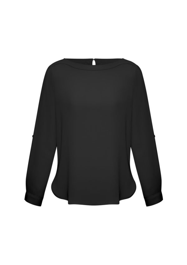 Womens Madison Boatneck Top - S828LL - Image 3