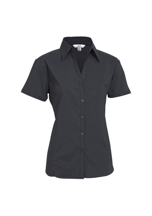 Womens Metro Short Sleeve Shirt - LB7301 - Image 2