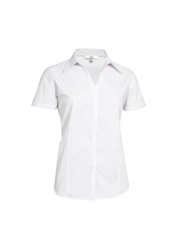Womens Metro Short Sleeve Shirt - LB7301 - Image 3