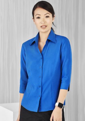 Womens Oasis 3/4 Sleeve Shirt - LB3600