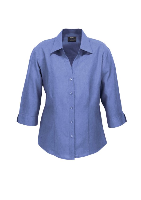 Womens Oasis 3/4 Sleeve Shirt - LB3600 - Image 2