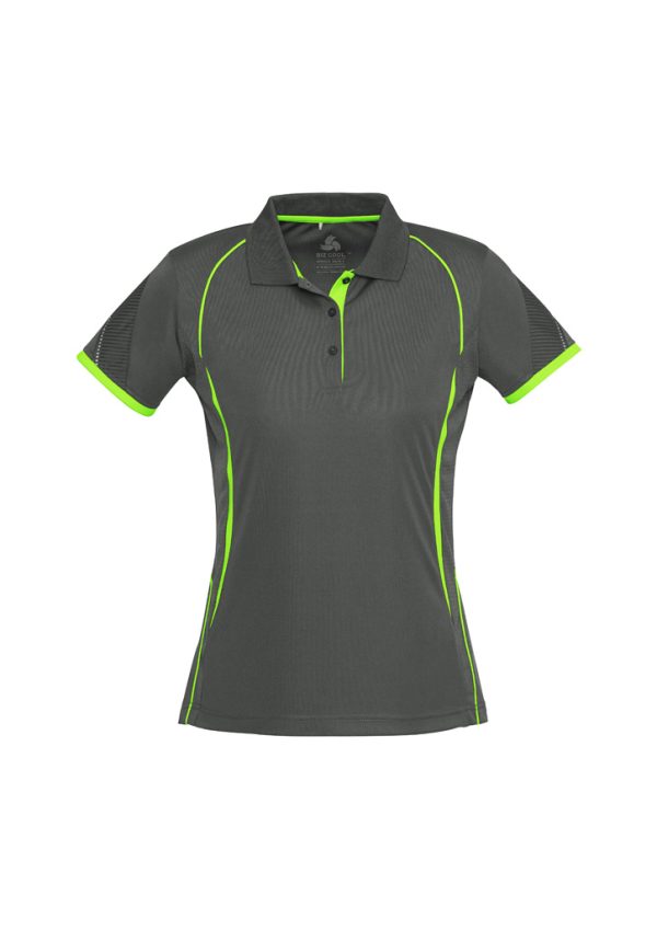 Womens Razor Short Sleeve Polo - P405LS - Image 4