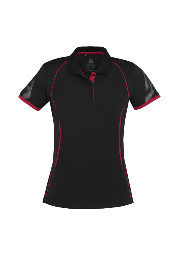 Womens Razor Short Sleeve Polo - P405LS - Image 6