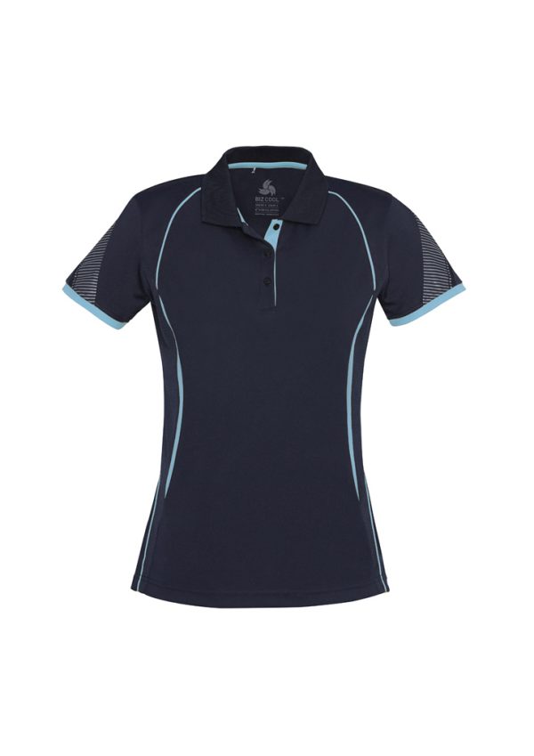 Womens Razor Short Sleeve Polo - P405LS - Image 7