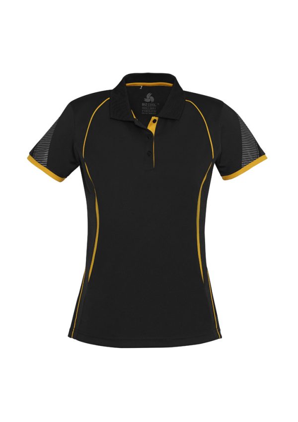 Womens Razor Short Sleeve Polo - P405LS - Image 9